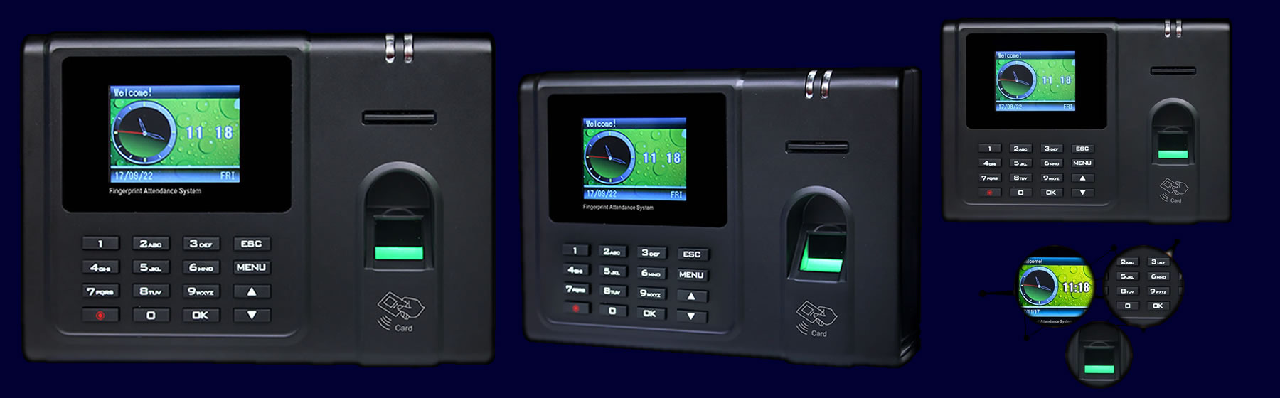 TM51 Fingerprint reader access control